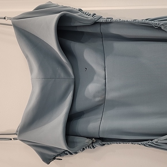 Cinq a Sept Mariah Midi Dress in Ocean Dew Size 10 - Picture 12 of 14